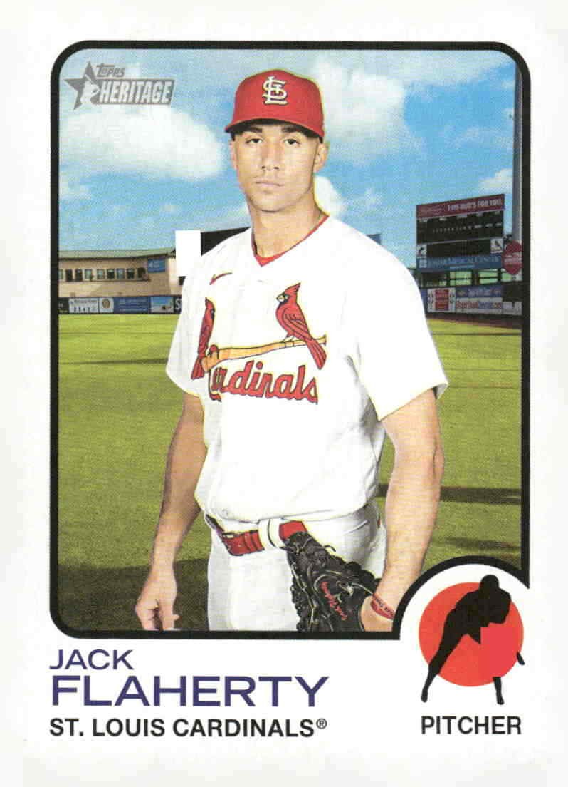 2022 Topps Heritage #534 Jack Flaherty