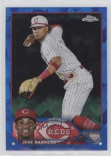 2023 Topps Chrome Update Sapphire Jose Garcia Jose Barrero #USCS273 1dl2