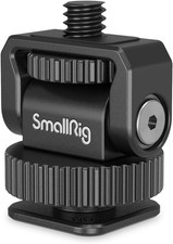 SMALLRIG 1/4" Mini Ball Head Cold Shoe Mount Adapter mit kaltem Schuh-Adapter