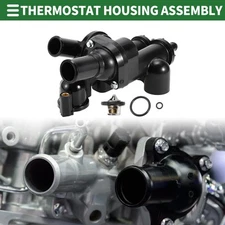 Engine Coolant Thermostat Housing Assembly for Dodge Journey 2009-20 68003582AB