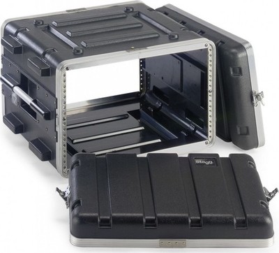 Stagg ABS case for 6-unit rack