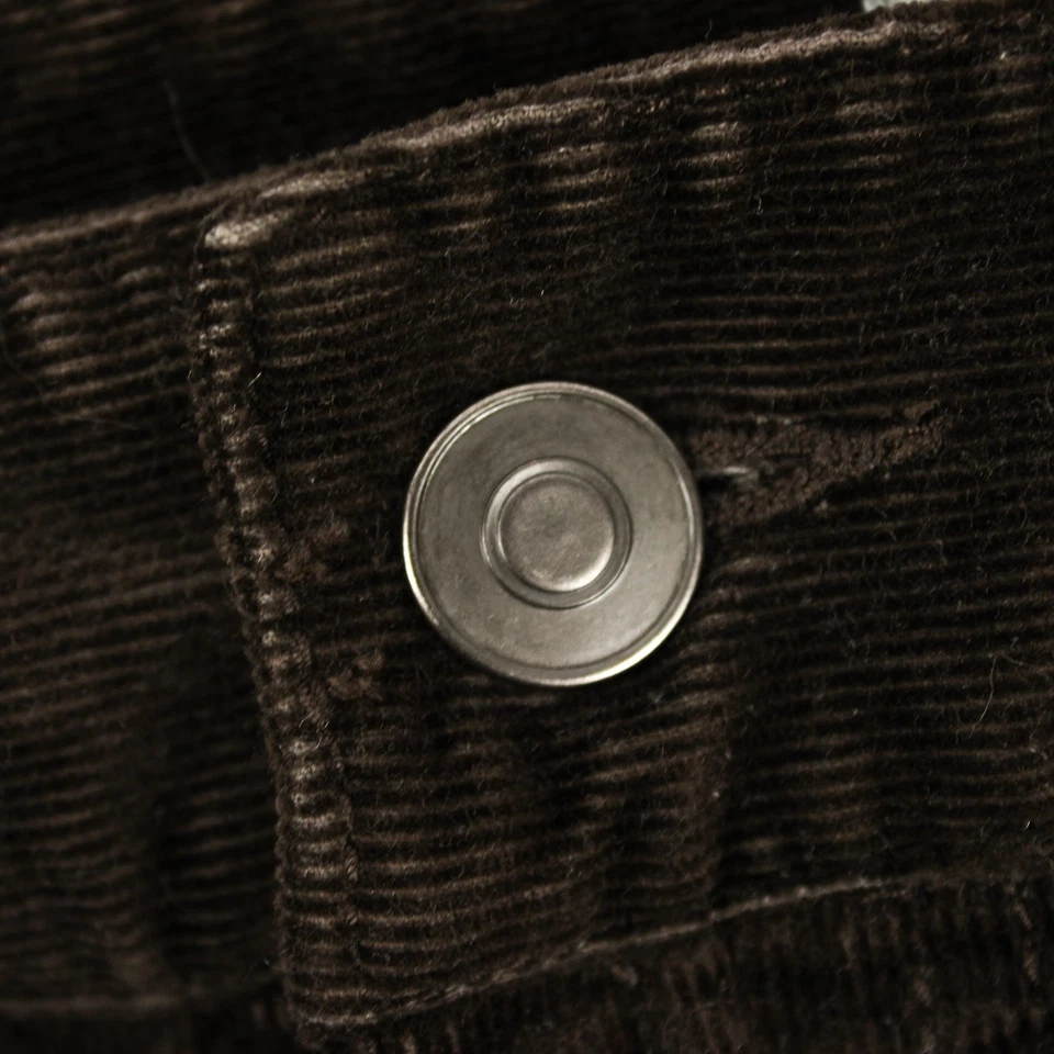 Liz Claiborne Dark Brown Bootcut Corduroy Pants Women's Size 16 - Image 3 of 4