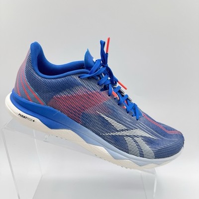 Reebok Mens Size 8.5 Floatride Run Fast 3.0 Orange Blue Running Shoes Sneakers