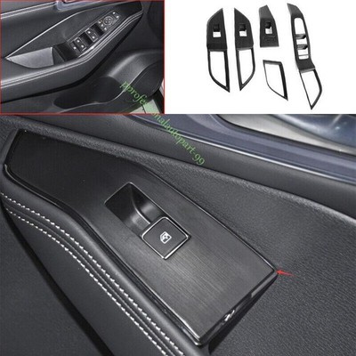 For Nissan X-TRAIL Rogue 21-23 24 Black Wood Grain Window Lift Lock Switch Panel