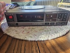 Sony CDP-7F CD/CDR Deck/Player Digital Disc Japan Works Read Description