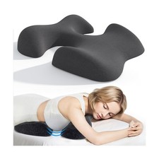 Breast Pillow for Massage, Women's Massage Bolster Face Down Pillow for Sleep...