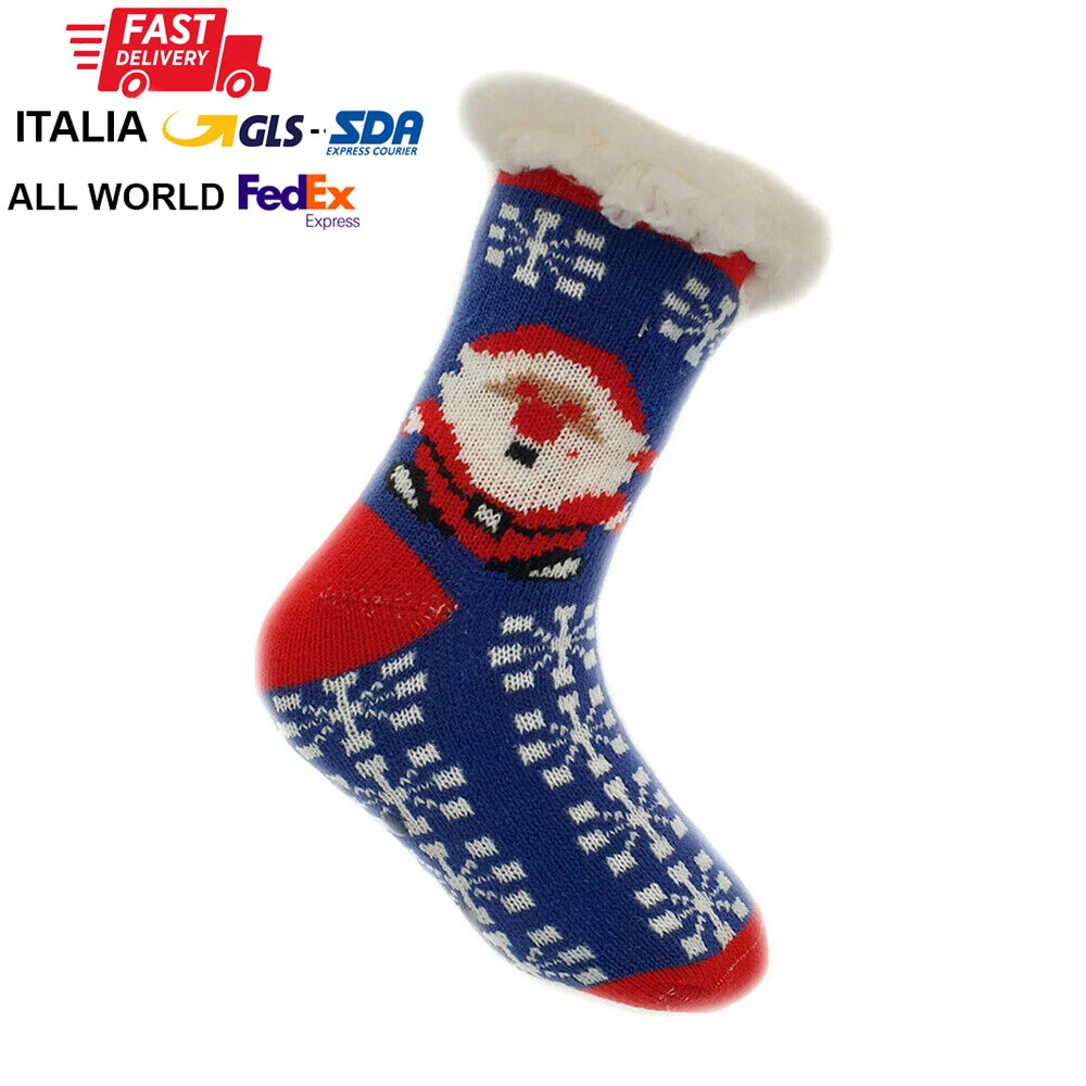 Non slip shop christmas socks