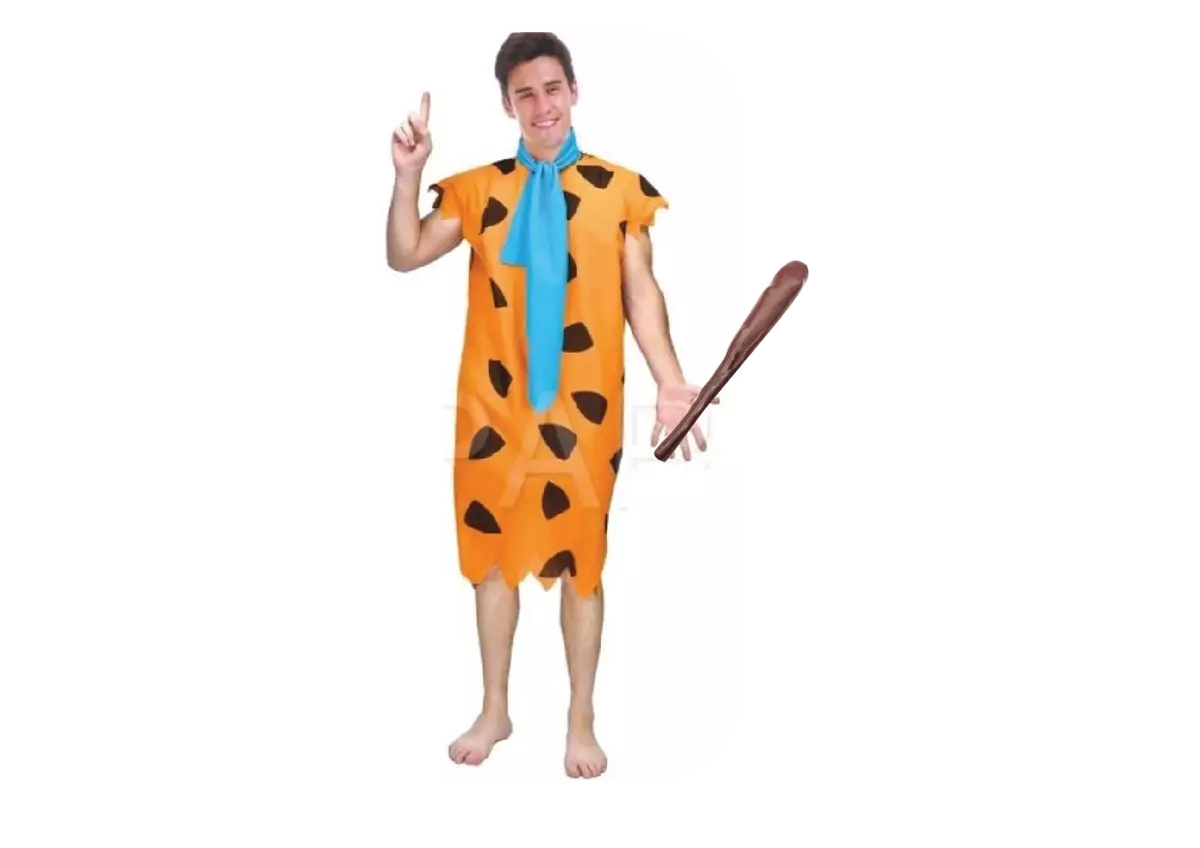 Adult Fred Flintstones Costume Wilma Flintstone Betty Rubble Barney Rubble Cave