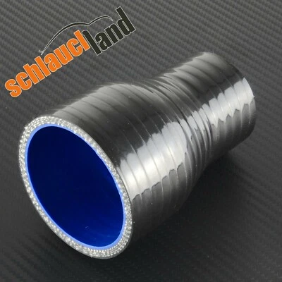 Reduzierstück ID 76-70mm schwarz*** Schlauchland Silikonschlauch Reduzierung