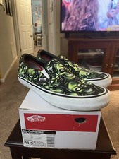 Vans Mens Supreme X Skull Pile glow in the da...