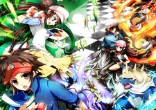 Pokemon video game pokemon black and Pad Gaming Mat Desk