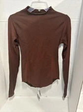 Nike Yoga Dri-FIT ADV Women's Long-Sleeve Top SZ M DQ5603 010 NWT $95