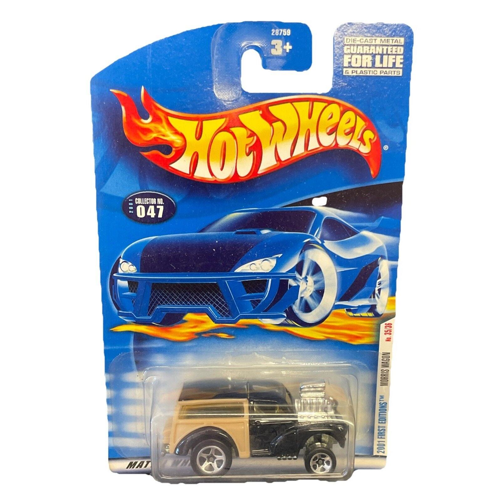 Hot Wheels 2001 First Editions Morris Wagon Black