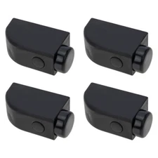 4Pcs Latch Window Stopper Sliding Security Lock Office Sash Stopper Locks