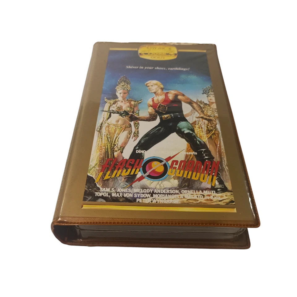 Video Classics Gold Flash Gordon (Betamax 1900) Clamshell Action Sci-Fi Rare - Image 3 of 4
