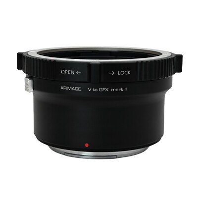 XPimage Locking Lens Adapter for Hasselblad V Lens to Fujifilm Fuji G GFX Camera