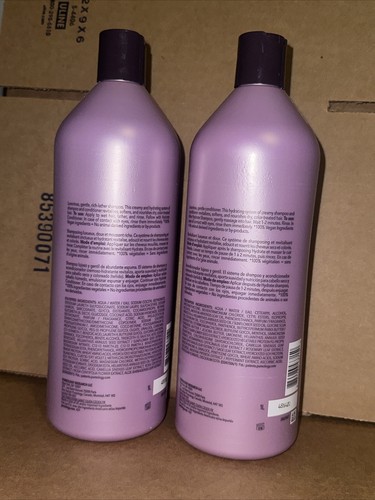PUREOLOGY Hydrate Shampoo and Conditioner Liter Duo SET- BRAND NEW FREE SHIPPING - Picture 3 of 3