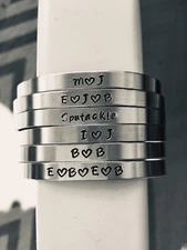 Personalized Custom Cuff Bracelet