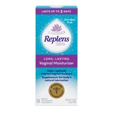 Replens Long Lasting Vaginal Moisturizer 14 Applications - 35g