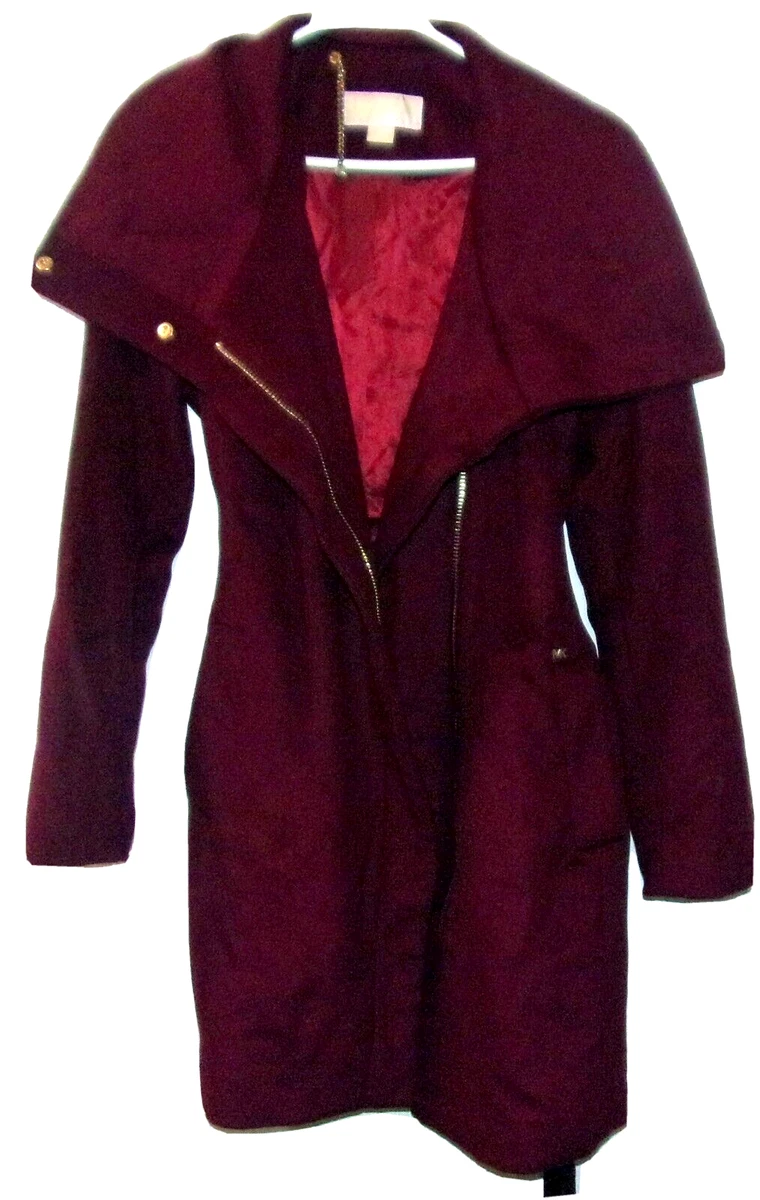 Michael kors asymmetrical wool coat deals