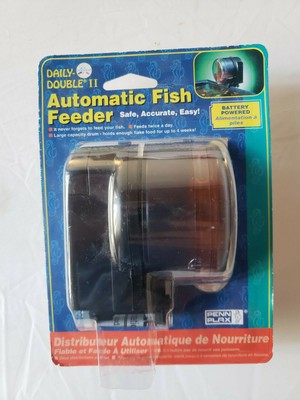 daily double fish feeder