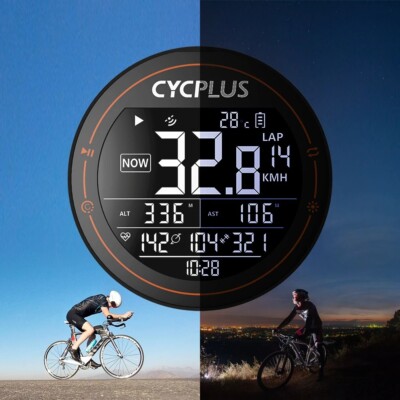 CYCPLUS M2 Wireless GPS Fahrradcomputer Tacho ANT+ Bluetooth Bike