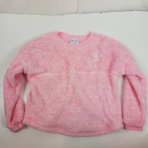 Disney Walt Disney World Spirit Jersey Girl's Large Sherpa Fleece Pink Minnie - Picture 4 of 6