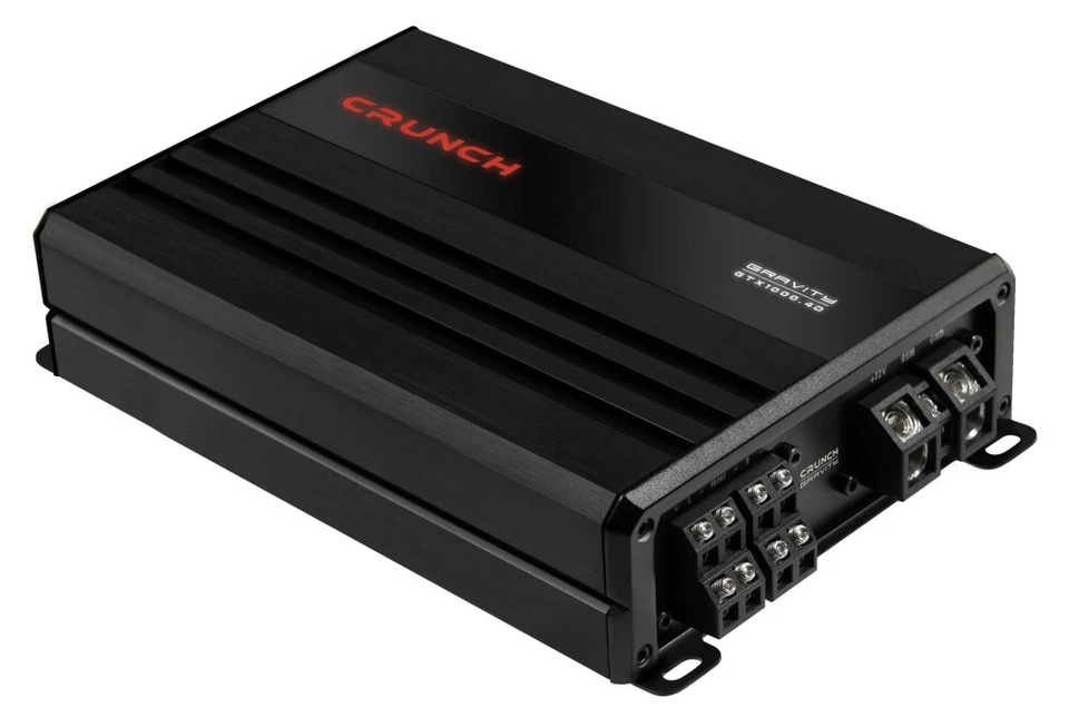 Crunch GTX1000.4D 4-Kanal Digital Endstufe Verstärker klein kompakt Leistung - Bild 2 von 4