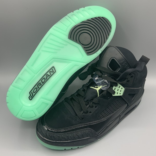 jordan spizike green glow