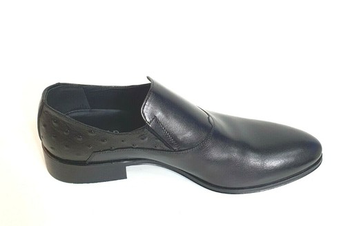 23)L.Guardiani Herren Businessschuhe Slipper Leder 41 42 43 45 Neu NP199€ Italy - Bild 7 von 9