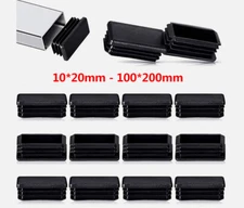 rectangular Plastic Pipe Caps Laminate Plugs Plugs End Caps Rectangular Pipe