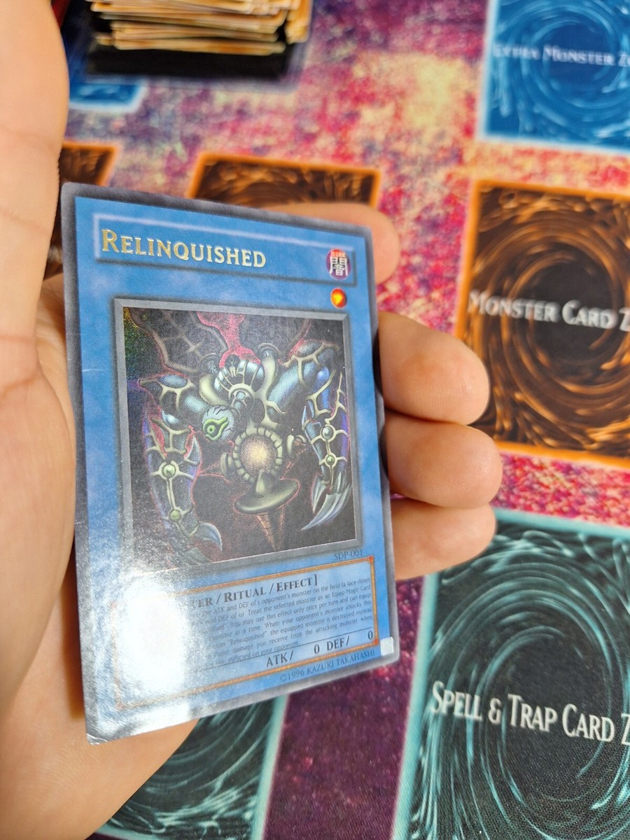 Yu-Gi-Oh! TCG Relinquished SDP-001 Ultra Rare Unlimited Lightly