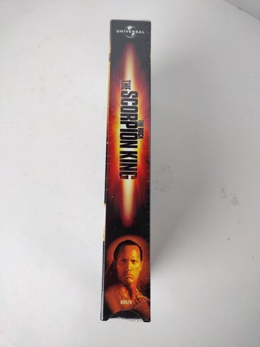 NEW Watermarked The Scorpion King VHS The Rock Michael Duncan Action Adventure - Picture 4 of 5