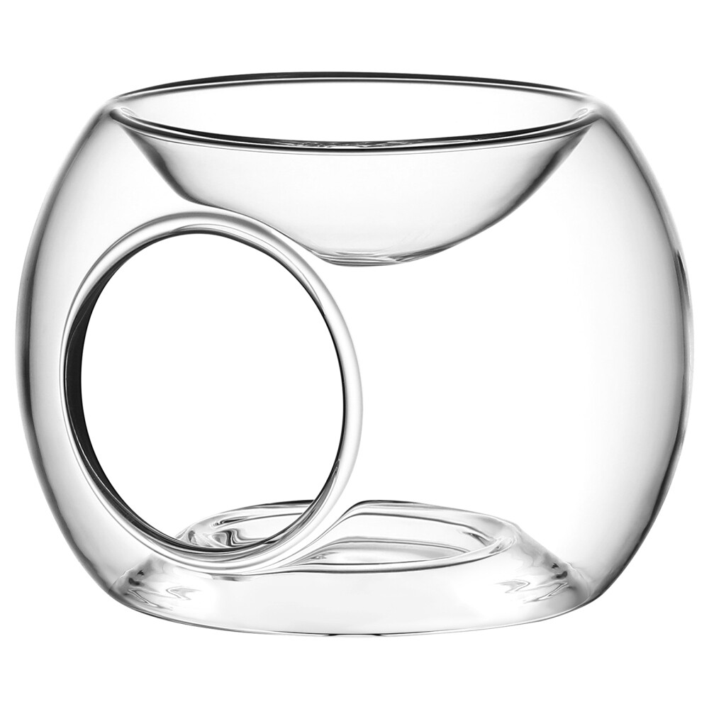 Aromatherapy Essential Oil Glass Tealight Burner Diffuser-image