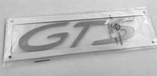GTS CHROME EMBLEM LARGE 8029219071 FITS PORSCHE CARRERA MACAN PANAMERA 911 NEW