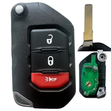 Smart Remote Key Fob for Jeep Wrangler Gladiator 20 21 2022 2023 2024 OHT1130261