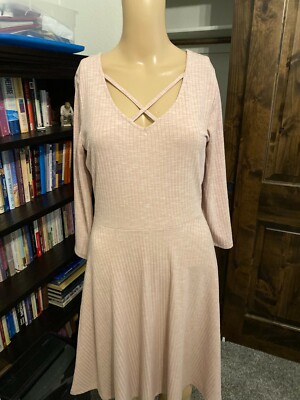 Alya Size M Women's Pink Casual Dress  - EUC ***
