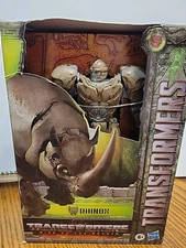 Transformers Rise of the Beasts Voyager Class Rhinox Action Figure
