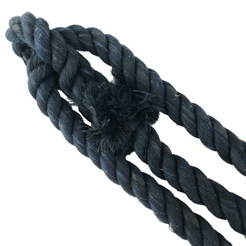 20mm Black Natural Cotton Whipped Show Rope Halter x 12 ...