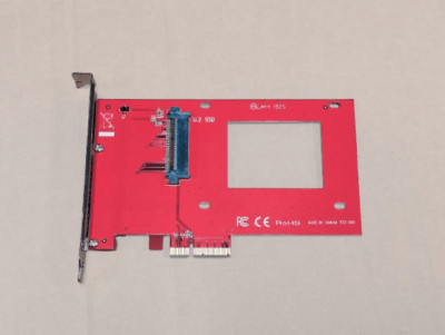 StarTech PEX4SFF8639 2.5'' U.2 NVMe SSD to PCIe 4.0 x4 Adapter Card