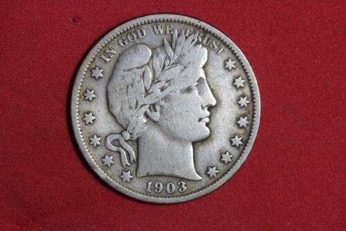 Estate Find 1903 - Barber Half Dollar!! #K51326
