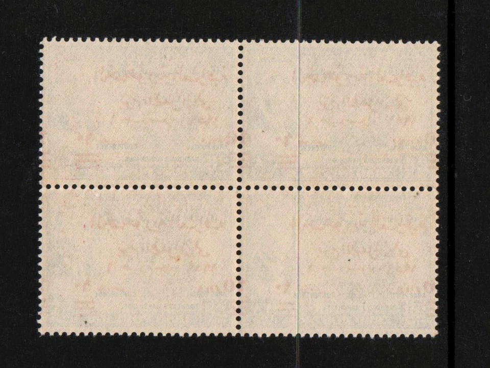 MNH OVERPRINT ERROR "KING FAISAL II AND THE GLOB - WORLD CHILDREN DAY" 1959 - Image 2 of 2