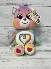 Care Bears Togetherness Bear 9" Beanbag Plush (Basic Fun, 2021) NEW with Tag