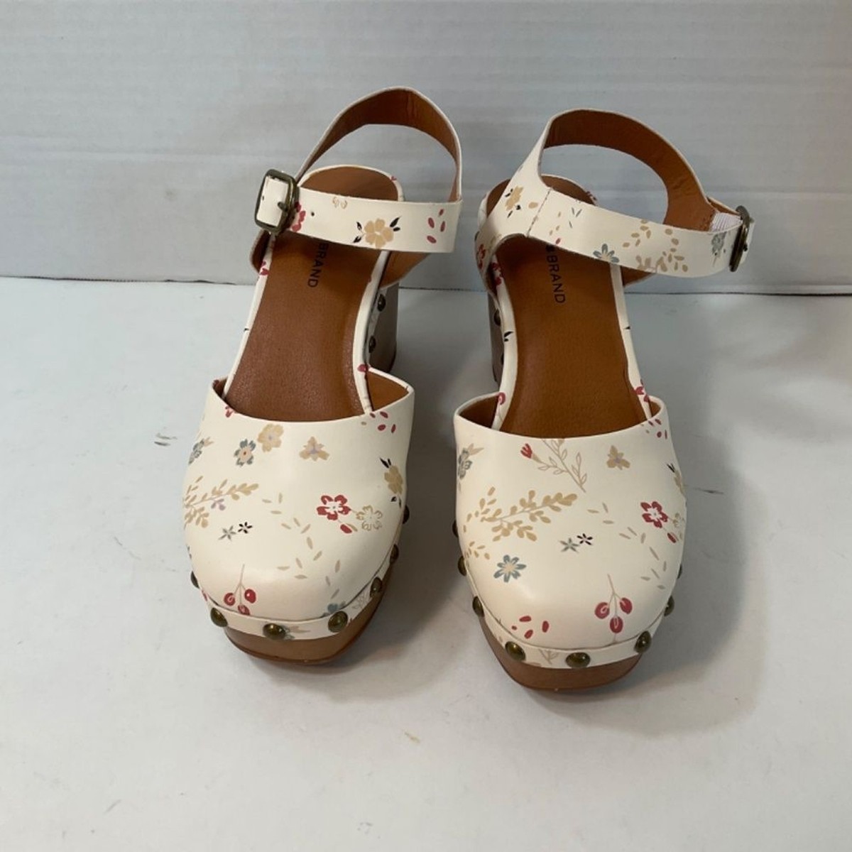 Lucky Brand Floral Print Zazmini Wedges Size 6.5 | eBay