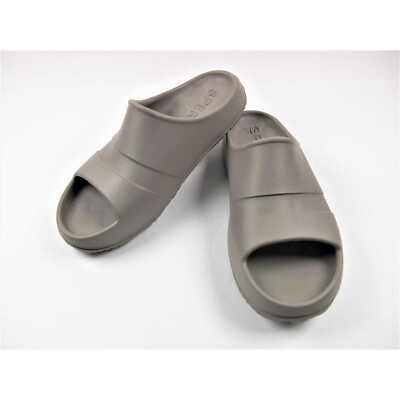 SPERRY MEN'S FLOAT SLIDES CREAM SLIDE SANDALS SIZE 10 NEW