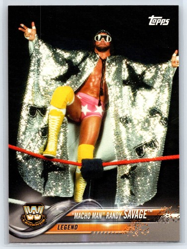2018 Topps WWE Then Now Forever Macho Man Randy Savage #195