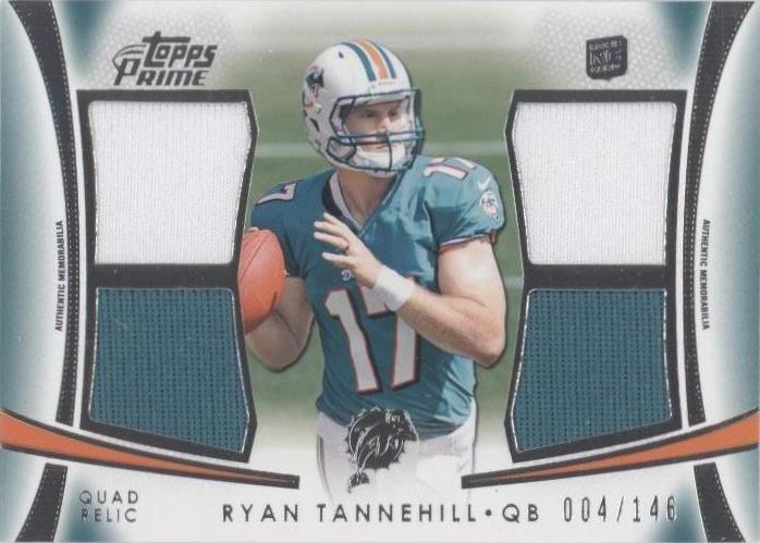 2012 Topps Prime Ryan Tannehill #QR-RT - 1 of 2