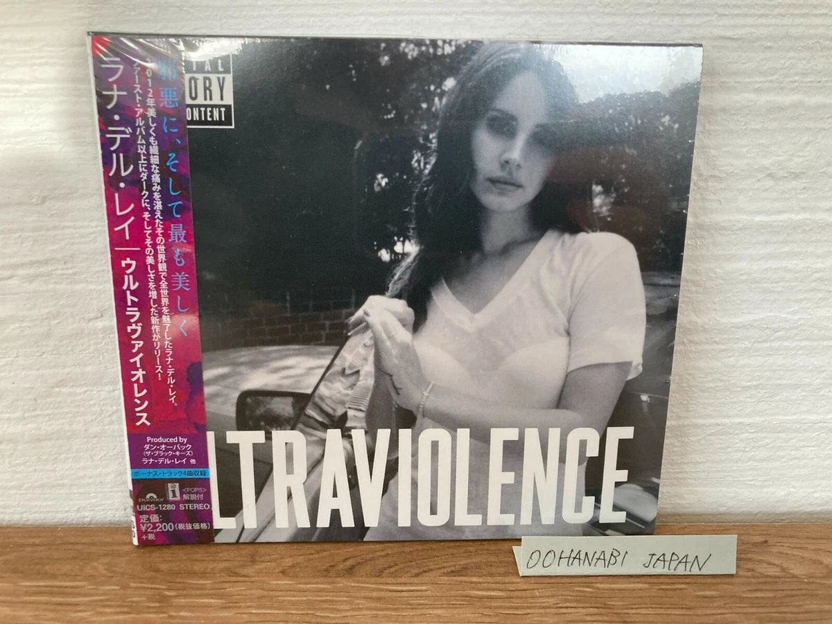 LANA DEL REY-ULTRAVIOLENCE-JAPAN CD BONUS TRACK 15 songs, 70 min. 42 sec.  New