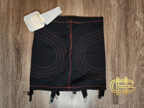 Rago 1357 Open Bottom Girdle Red/Black M/28 - Picture 2 of 2