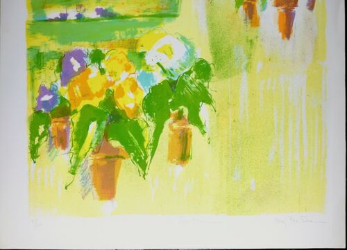 Vintage Serigraph Print, Signed by Mary Page Evans Edition 200, Modern Abstract - Picture 3 of 7